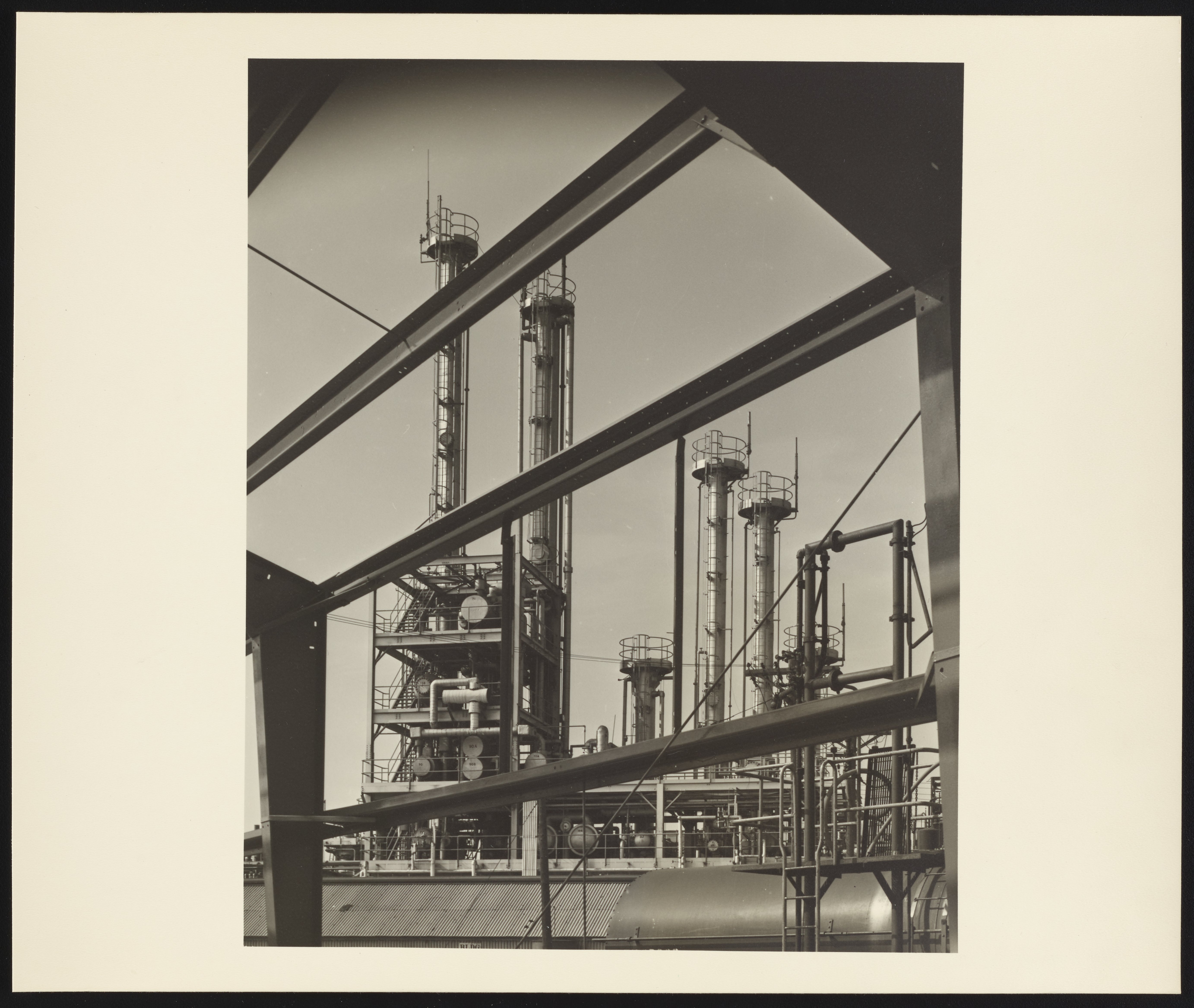 Dow Chemical Company ethylene production plant in Midland, Michigan, circa 1953