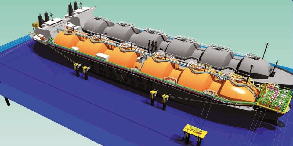 Floating Storage and Regasification Unit (FSRU) for LNG imports